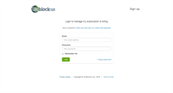 Desktop Screenshot of portal.unblock-us.com
